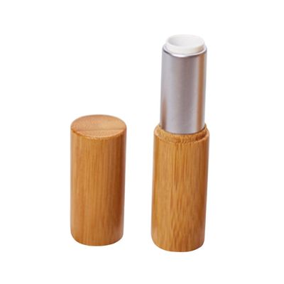 BIUDECO Travel Containers for Lip Balm Makeup Container Empty Lip Balm Tubes Bamboo Lipstick Tube
