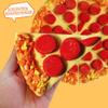 HZEX Pizza Bath Bombs Set of 8 Slices  Large Fizzies for Relaxing Bubble Bath, Handmade Spa Gift for Women, Men & Kids  Fun Pizza-Shaped Aromatherapy Bath Bomb Gift Set view 3