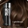 BOLDIFY Hair Fibers (28.5g) - Fill In Thinning and Fine Hair for an Instantly Fuller, Thicker Look - 14 Shades for Women & Men - Light Brown view 2