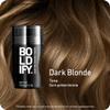 BOLDIFY Hair Fibers (12.5g) - Fill In Thinning and Fine Hair for an Instantly Fuller, Thicker Look - 14 Shades for Women & Men - Dark Blonde view 2