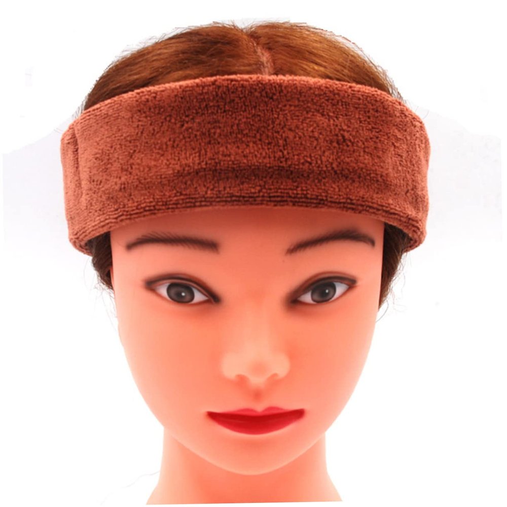 Outanaya 2pcs Spa Headband Absorbent Towel for Esthetician Salon Barber Shop Home Use