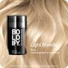 BOLDIFY Hair Fibers (12.5g) - Fill In Thinning and Fine Hair for an Instantly Fuller, Thicker Look - 14 Shades for Women & Men - Light Blonde view 2