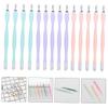 Didiseaon Professional Nail Care Tools 30pcs Set Including Cuticle Remover Pusher Dead Skin Scissors Trimmer Random Color view 4