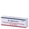 Scalpmaster 10 Stainless Steel Replacement Blades for SC-8000 Hair Shaper view 1