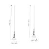BIUDECO 2pcs Curved Fan Eyelash Brush Makeup Brushes for Precise Lower Lash and Eyebrow Application Lightweight and Portable Tools for Eye Makeup view 2