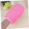 MERRYHAPY 2pairs Paraffin Wax Gloves Thick Mitts for Hand Treatment Insulated Moisturizing Bath Mitts for Women Pink view 2