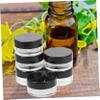 VINTORKY 20pcs Round Cream Containers for Cosmetics Refillable Travel Jars Black Lids for Creams Lotions and Beauty Products Leak and Lightweight Design view 2