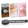 VINTORKY 20pcs Round Cream Containers for Cosmetics Refillable Travel Jars Black Lids for Creams Lotions and Beauty Products Leak and Lightweight Design view 3