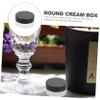 VINTORKY 20pcs Round Cream Containers for Cosmetics Refillable Travel Jars Black Lids for Creams Lotions and Beauty Products Leak and Lightweight Design view 4