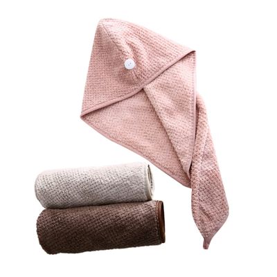 BIUDECO 3pcs Super Absorbent Hair Drying Towel Wrap Cap Soft Easy to Use for Women