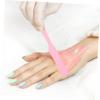 Baluue 3pcs Silicone Sticks Non-stick Hair Removal Applicators for Body Legs Face and Eyebrows Bright Reusable Scrapers for Easy Cleaning and Comfortable Grip view 2