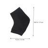 OHPHCALL 4pairs Moisturizing Heel Socks for Cracked Heels Open Toe Gel Socks for Dry Feet Soft Blend for Unisex Design view 2