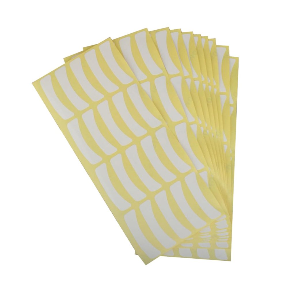 BIUDECO Eyelash Extension Supplies 100pcs Paper Eyelash Shield for Lash Grafting Mask
