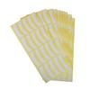 BIUDECO Eyelash Extension Supplies 100pcs Paper Eyelash Shield for Lash Grafting Mask view 1