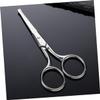 Mikinona 3pcs Beauty Scissors Stainless Steel Eyebrow Trimmer Safety Nose Hair Cutter view 3