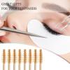 300PCS Disposable Mascara Wands Spoolie Brush Bamboo Eyebrow Brushes Eyelash Extension Applicator Makeup Kits myaokue-up(Brown) view 3