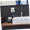 Baluue 4pcs Wall-mounted Storage Rack Plastic Holder for and Brush Space-saving Design for Bathroom Organization Easy to Install view 3