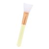 BIUDECO Wooden Handle Silicone Foundation Brush for Professional Makeup Application Facial Brush for Women T- for Masks and Moisturizers Yellow view 1