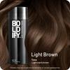 BOLDIFY Hair Fibers (56.5g) - Fill In Thinning and Fine Hair for an Instantly Fuller, Thicker Look - 14 Shades for Women & Men - Light Brown view 2