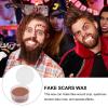 Gogogmee Special Effects Skin Wax 2pcs Set for Realistic Fake Scars and Wounds Face Painting Wax for Halloween Makeup Includes Spatula Applicator view 3