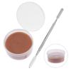 Gogogmee Special Effects Skin Wax 2pcs Set for Realistic Fake Scars and Wounds Face Painting Wax for Halloween Makeup Includes Spatula Applicator view 4