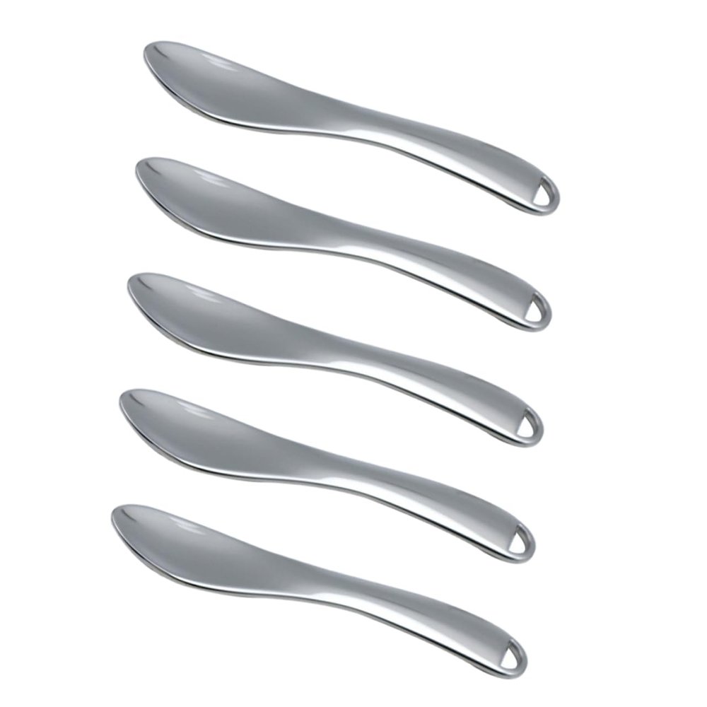 Outanaya 5pcs Eye Cream Scoop for Face Moisturizer Skincare Tools Makeup Spatulas Beauty Scoops No Fingers Touching