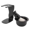 3 in 1 Shaving Set Men Hair Shave Brush Bowl Stand, Easy To Clean and Convenient for Home Travel, Simple Yet view 3