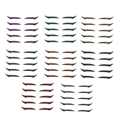 Baluue 40pairs Reusable Double Tapes and Eyeliner Stickers for Easy Eye Makeup for Quick Cat Eye Look for Women and Girls