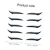 Baluue 40pairs Reusable Double Tapes and Eyeliner Stickers for Easy Eye Makeup for Quick Cat Eye Look for Women and Girls view 2