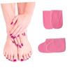 VINTORKY 2pairs Paraffin Wax Mitts Booties Cotton Gloves for Heat Retention Pink for Manicure Pedicure Care for Moisturizing Treatments view 1