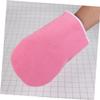 VINTORKY 2pairs Paraffin Wax Mitts Booties Cotton Gloves for Heat Retention Pink for Manicure Pedicure Care for Moisturizing Treatments view 4