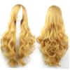 BIUDECO Synthetic Fiber Wig for Women 80cm Long Wavy Curly Hair with Bangs for Cosplay Events view 1
