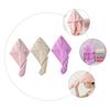 BIUDECO 3pcs Supple Fleece Hair Drying Hat Shower Caps for Women Absorbent Hair Drying Hat Soft Head Coverings view 3