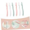 Baluue 6pcs Women's Eyebrow Razor Face Hair Remover for Women Portable Makeup Shaver Tool view 3