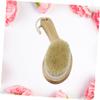 VINTORKY Natural Exfoliating Lymphatic Body Brush with Wooden Handle Body Boar Bristle Bath Brush view 3