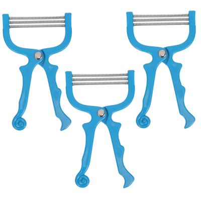 Baluue 3pcs Facial Hair Remover Tool Manual Epilator for Skin Care Efficient Hair Removal for Face Body Easy to Use Spring Device