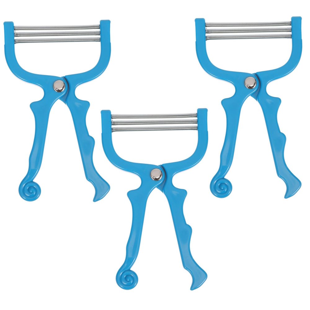 Baluue 3pcs Facial Hair Remover Tool Manual Epilator for Skin Care Efficient Hair Removal for Face Body Easy to Use Spring Device