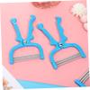 Baluue 3pcs Facial Hair Remover Tool Manual Epilator for Skin Care Efficient Hair Removal for Face Body Easy to Use Spring Device view 4