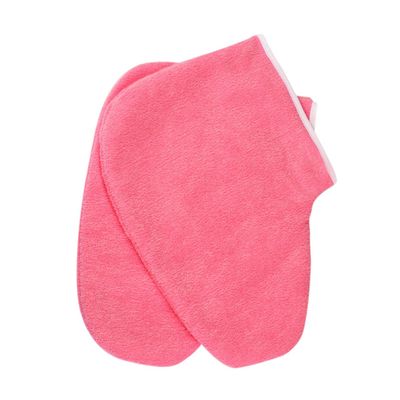 IWOWHERO Wax Foot Wraps Foot Care Heel Socks Ankle Support for Women Dry Treatment