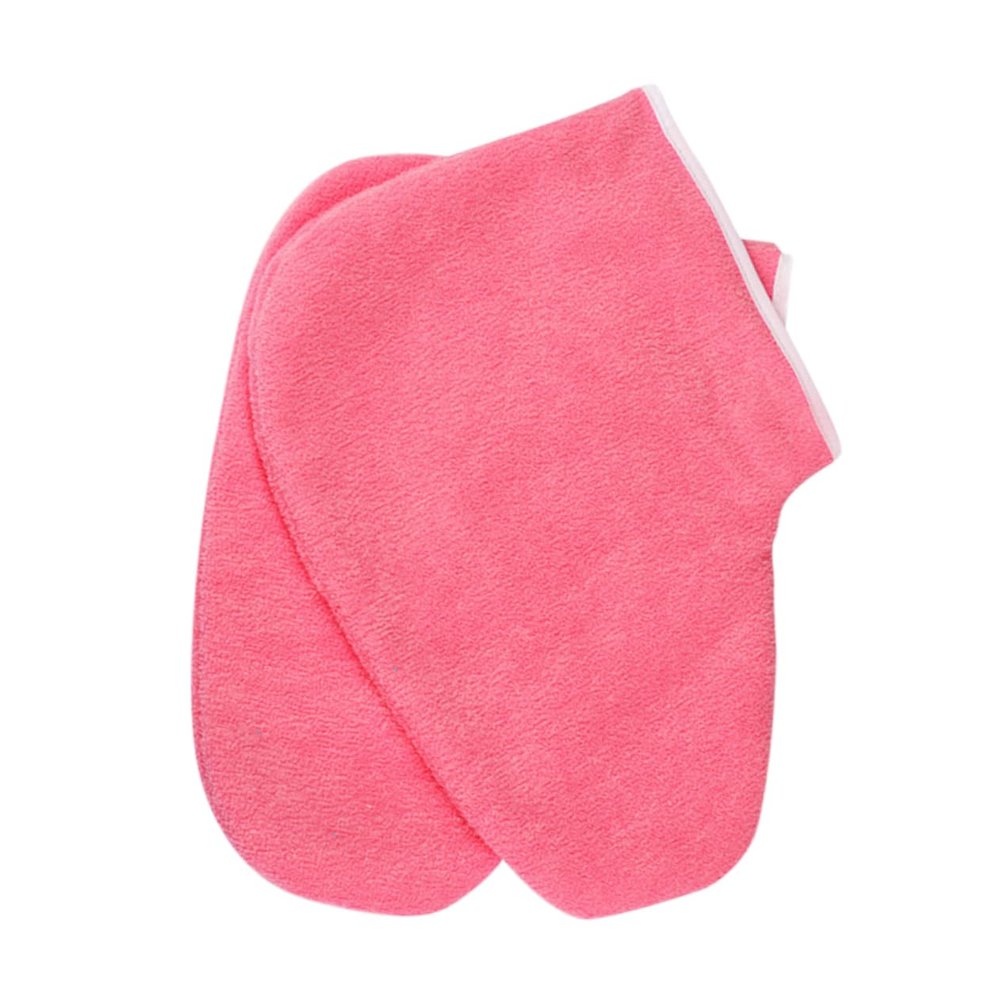 IWOWHERO Wax Foot Wraps Foot Care Heel Socks Ankle Support for Women Dry Treatment