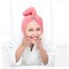 BIUDECO Microfiber Hair Towel Cap for Dry Hair Quick Drying Bath Cap Super Absorbent Material Suitable for Men Women view 4