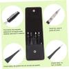 Baluue 6pcs Eyebrow Pliers Eyebrow Tweezers Set Stainless Steel Beauty Tool for Easy and Gentle Hair Removal view 4