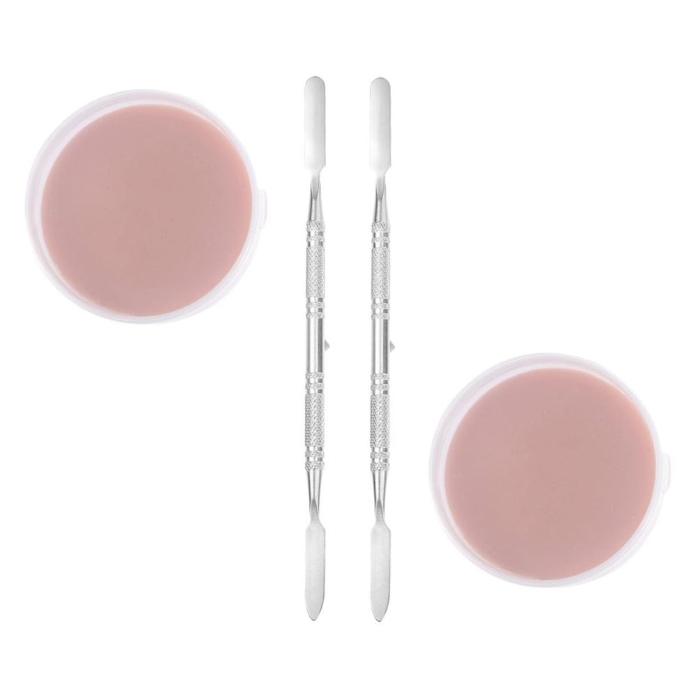 Mikinona Special Effects Makeup Skin Wax 4pcs for Wound and Scar Creation Easy to Mold for Halloween and Stage Use Spatulas