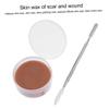 Mikinona Special Effects Makeup Skin Wax 4pcs for Wound and Scar Creation Easy to Mold for Halloween and Stage Use Spatulas view 4