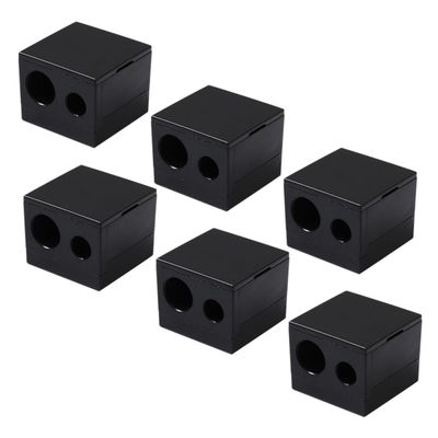 TOVINANNA 18pcs Dual Pencil Sharpeners for Eyebrow Eyeliner Lip Liner Precision Brow Pencil Sharpening Tool Easy to Carry Makeup Accessory for Women