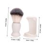 Baluue Beard Shaving Brush Set Stand Large Bowl Brush Hair Salon Manual Shaving Tool for Men view 2