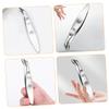 BIUDECO Stainless Steel Cuticle Clipper Portable Nonslip Trimmer for Effortless Dead Skin Removal Precision Nail Hangnail Remover for Manicure and Pedicure Use view 3