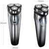 Electric Shavers for Men, Waterproof Wet & Dry Electric Razor for Men, Cordless Rechargeable Mens Rotary Razor with Pop-up Beard Trimmer view 2
