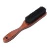 IWOWHERO 1pc Pig Bristle Beard Brush for Men Styling Tool Portable Beard Brush Wooden Handle Gentle Skin view 1