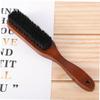IWOWHERO 1pc Pig Bristle Beard Brush for Men Styling Tool Portable Beard Brush Wooden Handle Gentle Skin view 3